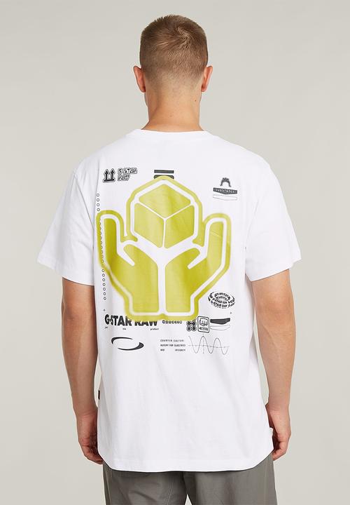 G-STAR - Back Gr Loose R T - White