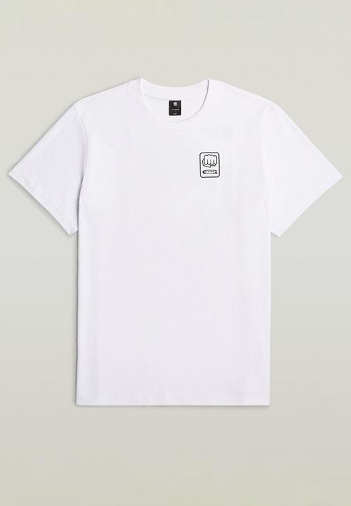G-STAR - Back Gr Loose R T - White