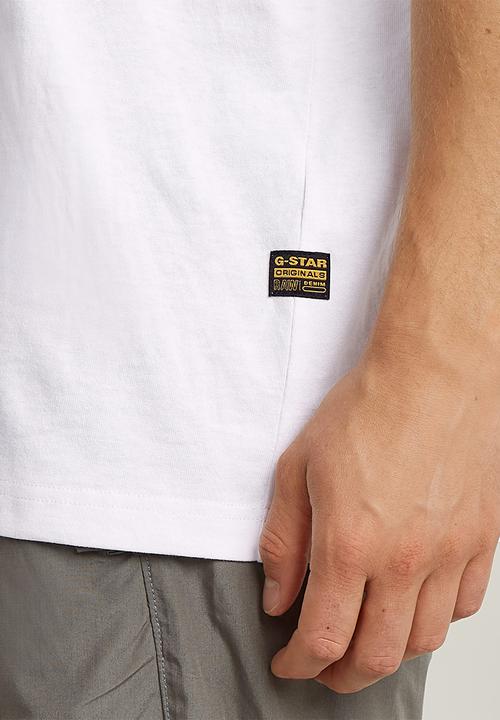 G-STAR - Back Gr Loose R T - White
