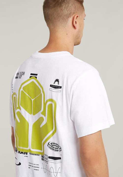 G-STAR - Back Gr Loose R T - White