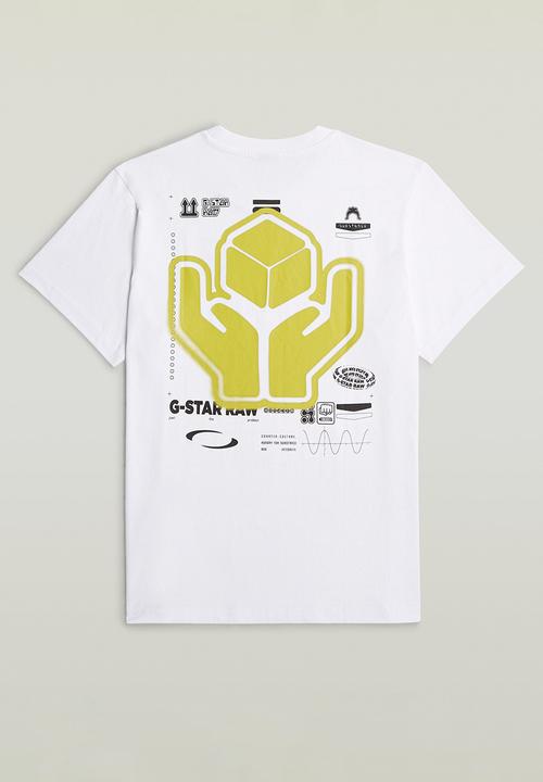 G-STAR - Back Gr Loose R T - White