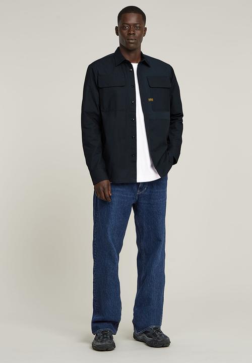 G-STAR - Cpo utility regular shirt long sleeve - blue
