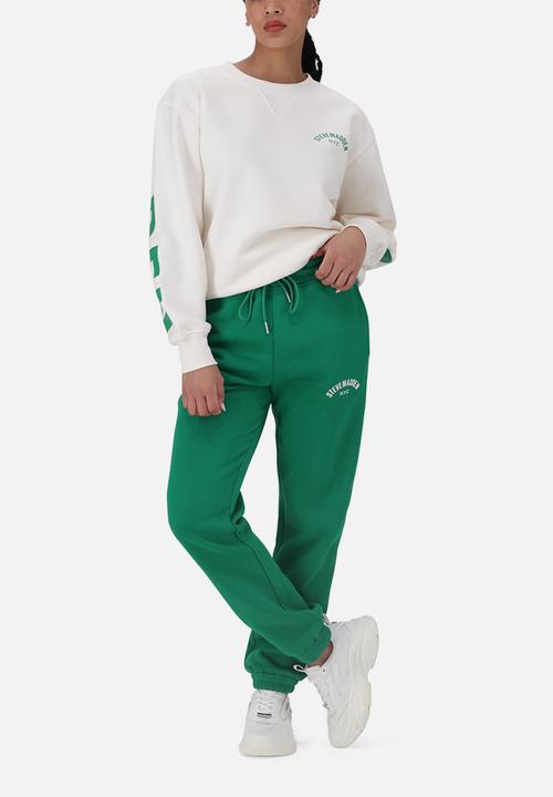 Steve Madden - Azalea fleece jogger - emerald