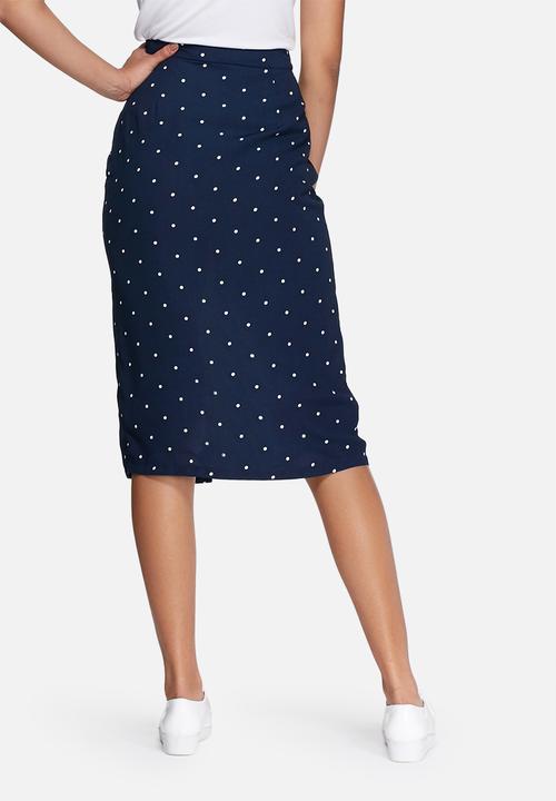 Glamorous - Dot pencil skirt