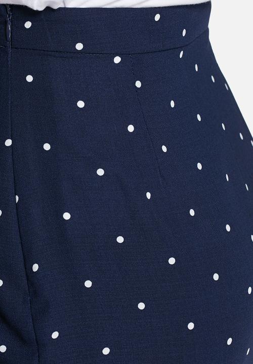 Glamorous - Dot pencil skirt