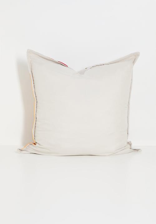 Grey Gardens - Water colour cushion cover - rust