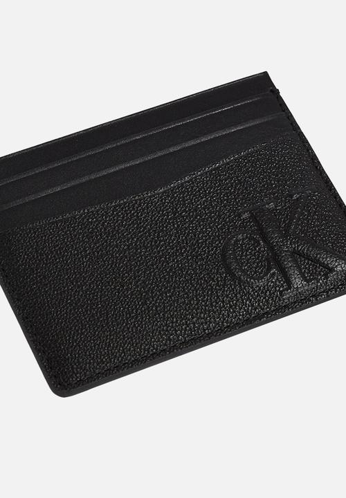 Calvin Klein - Logo Emboss Cardcase - Black