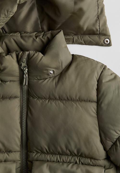 H&M - Water-repellent puffer jacket - khaki green