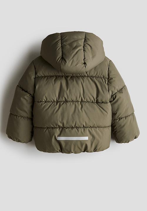 H&M - Water-repellent puffer jacket - khaki green