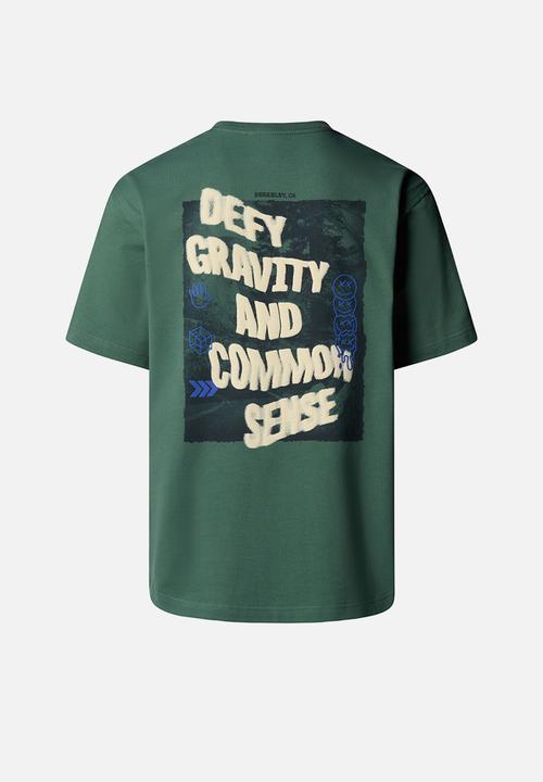 The North Face - SS HERITAGE GRAPHIC RELAXED TEE - Duck Green