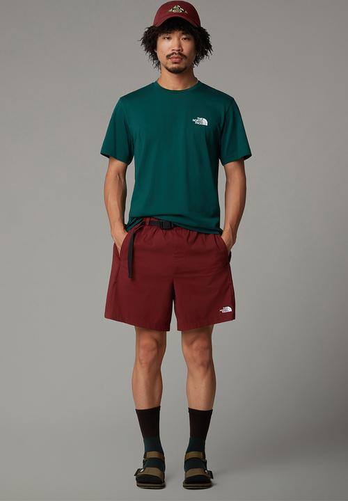 The North Face - S/S SIMPLE DOME TEE - Deep Nori