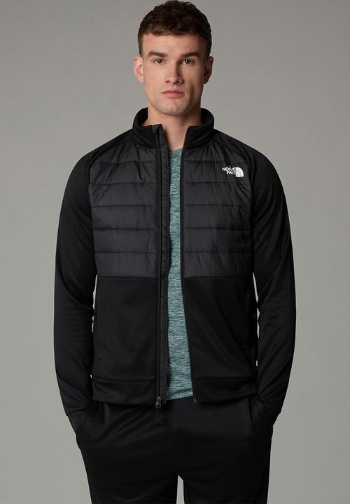 The North Face -  REAXION HYBRID JACKET - TNF Black-Asphalt Grey