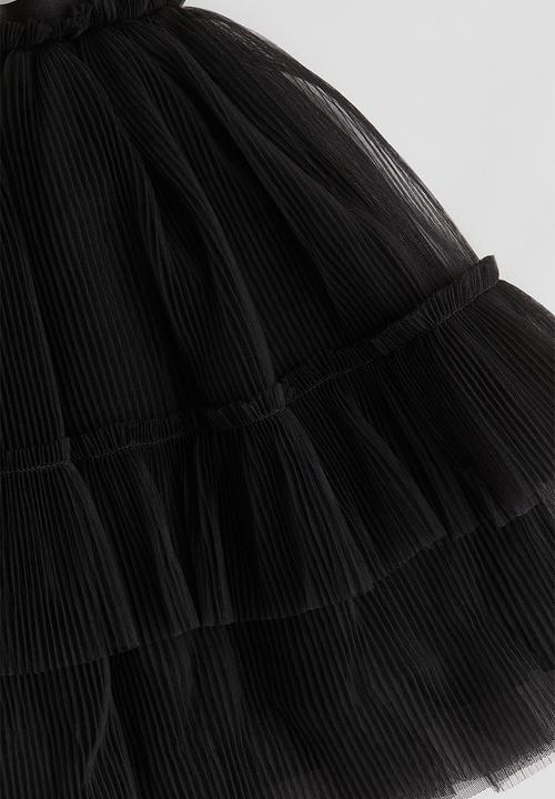 H&M - Mesh skirt - black