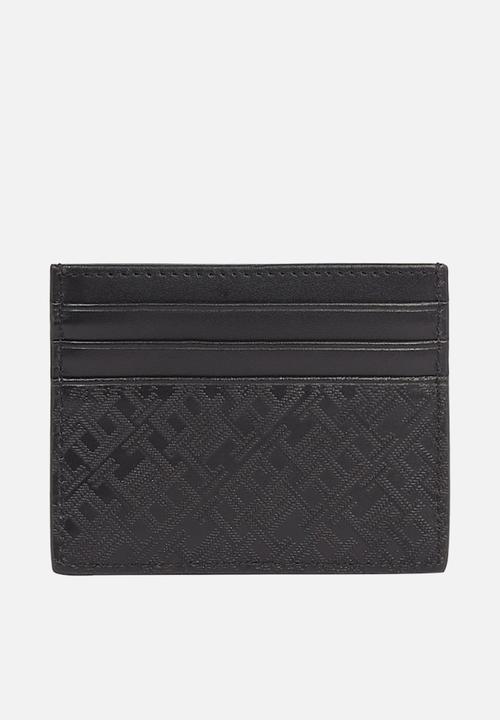 Tommy Hilfiger - TH Monogram Cc Holder - Black