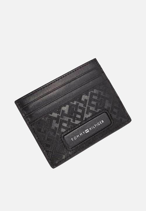 Tommy Hilfiger - TH Monogram Cc Holder - Black