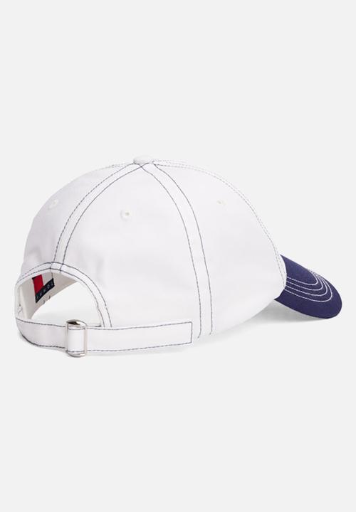 Tommy Hilfiger - TJM Varsity Cap - Yale Navy / Ancient White