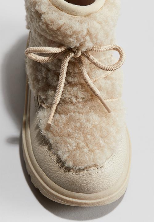 H&M - Warm-lined snow boots - beige