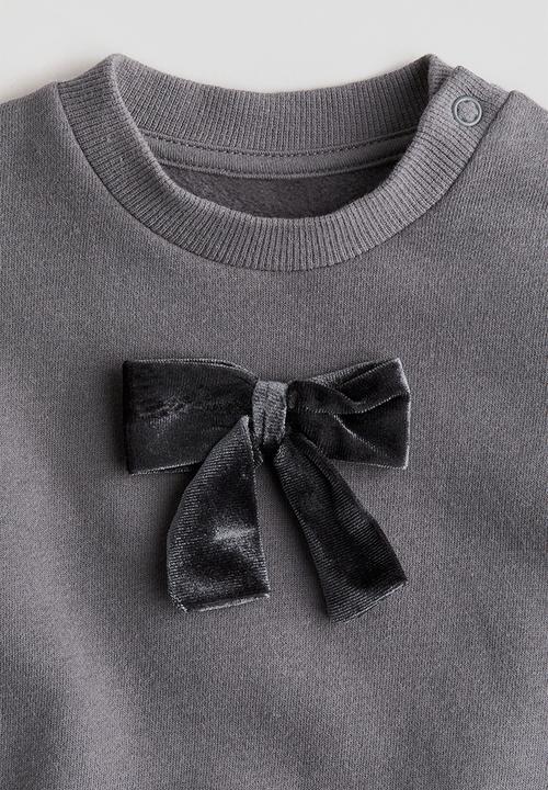 H&M - Crew-neck sweatshirt - dark grey 