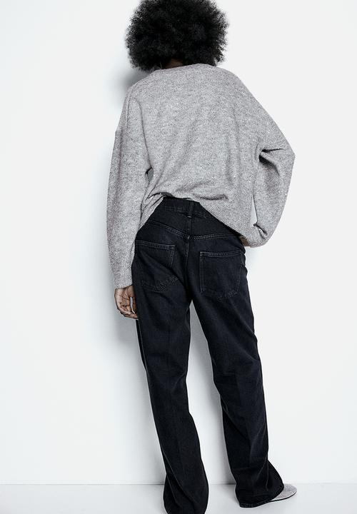 H&M - Embellished jumper - grey marl sequins