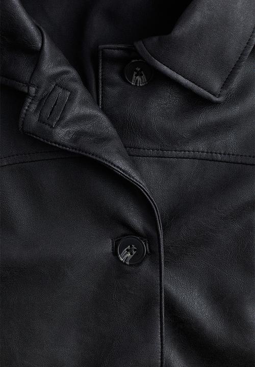 H&M - Collared jacket - black