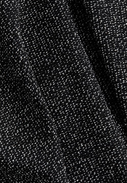 H&M - Bouclé trousers - black marl