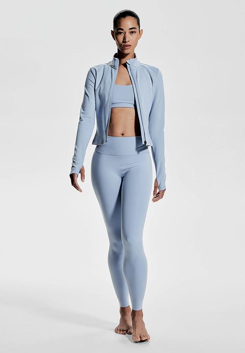 H&M - Zip-through sports jacket with softmove™ - light blue