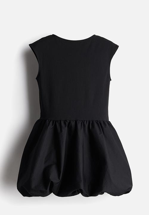 H&M - Bubble-hem dress - black