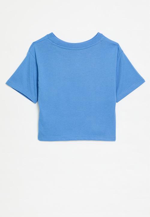Nike - Nike short sleeve knit top - blue beyond