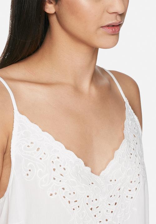 VILA - Nida anglaise cami
