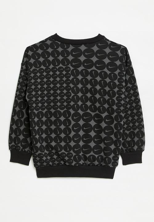 Nike - Nike crew - dk smoke grey