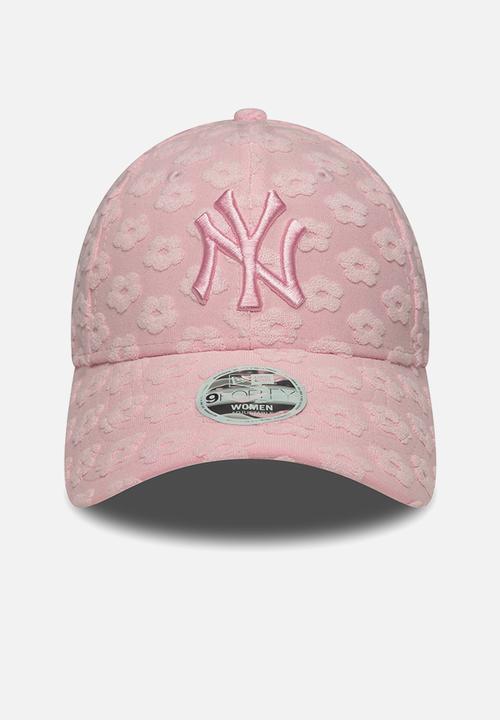 New Era - Floral towelling  9Forty® New York Yankees  - pink