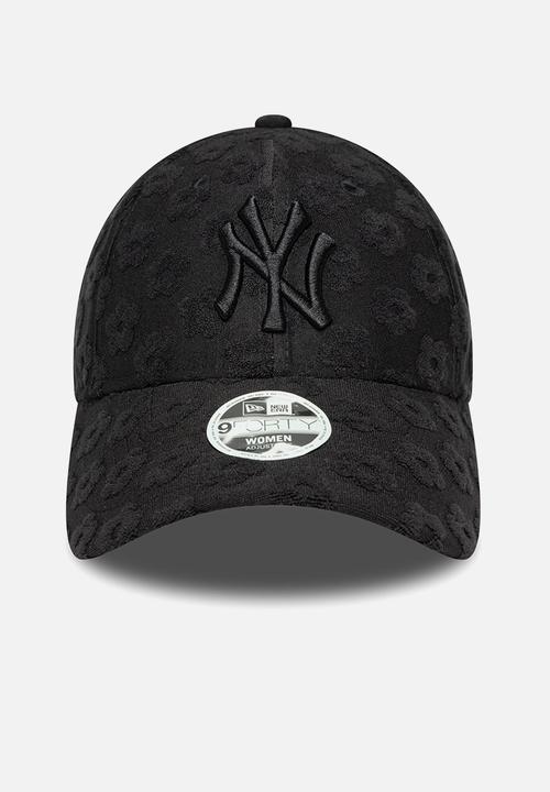 New Era - Floral towelling  9Forty® New York Yankees  - black