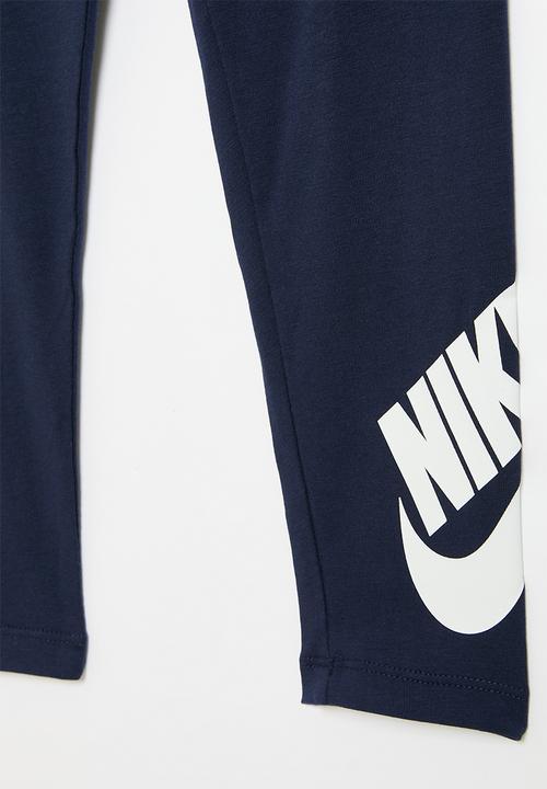 Nike - Nike knit legging - midnight navy