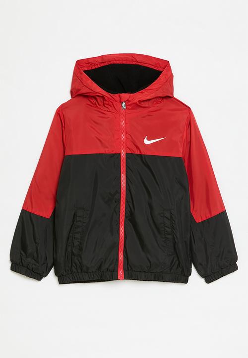 nike fleece rain jacket