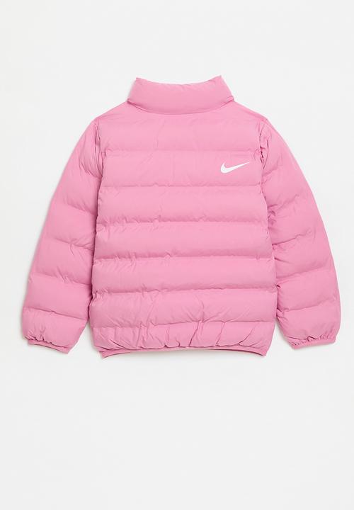 Nike - Nkn wrap swoosh debossed quilt - magic flamingo