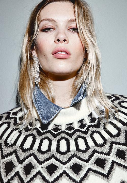 H&M - Jacquard-knit jumper - white