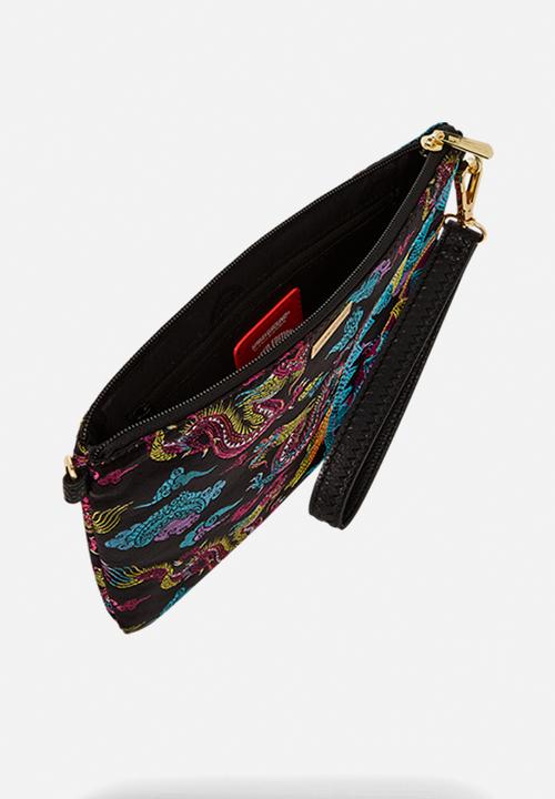 Sprayground - Embroidered dragons pouch bag-multi