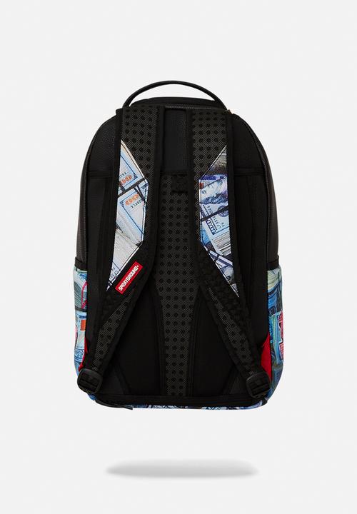 Sprayground - Graffitti money stash backpack bag-multi