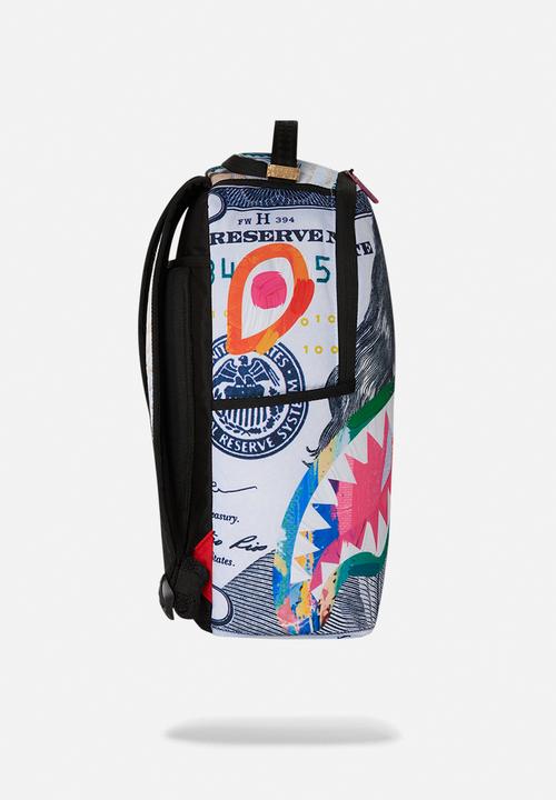 Sprayground - Painted bill backpack bag-multi