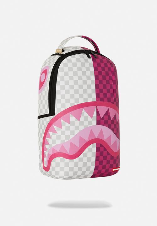 Sprayground - Pink & cream backpack bag-multi