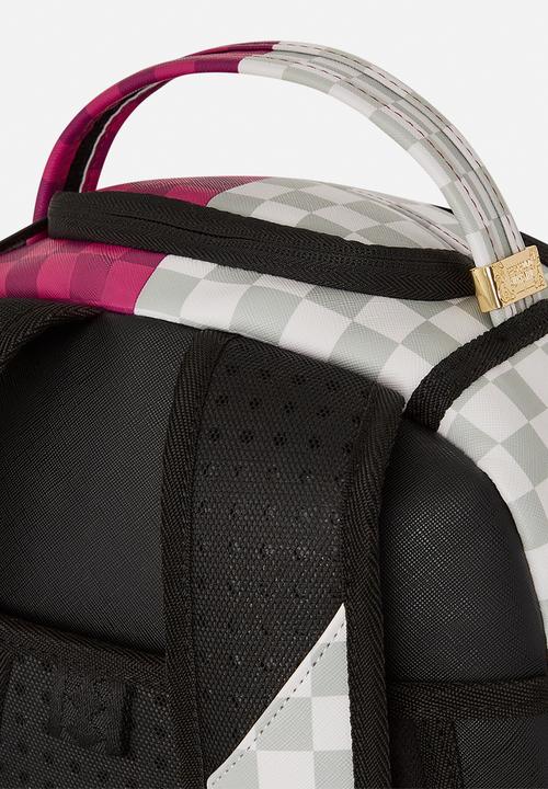 Sprayground - Pink & cream backpack bag-multi