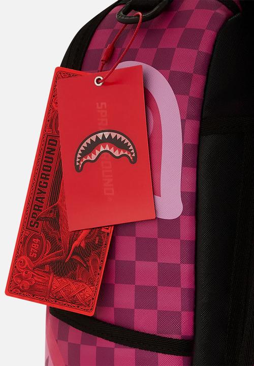 Sprayground - Pink & cream backpack bag-multi