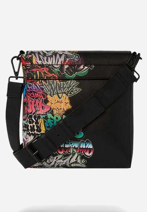Sprayground - Half graf lipstick messenger bag-multi