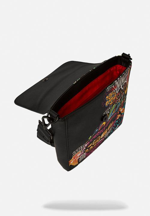 Sprayground - Half graf lipstick messenger bag-multi