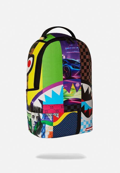 Sprayground - Wonderful mind backpack bag-multi
