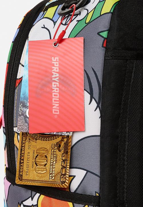 Sprayground - Cartoon characters backpack bag-multi