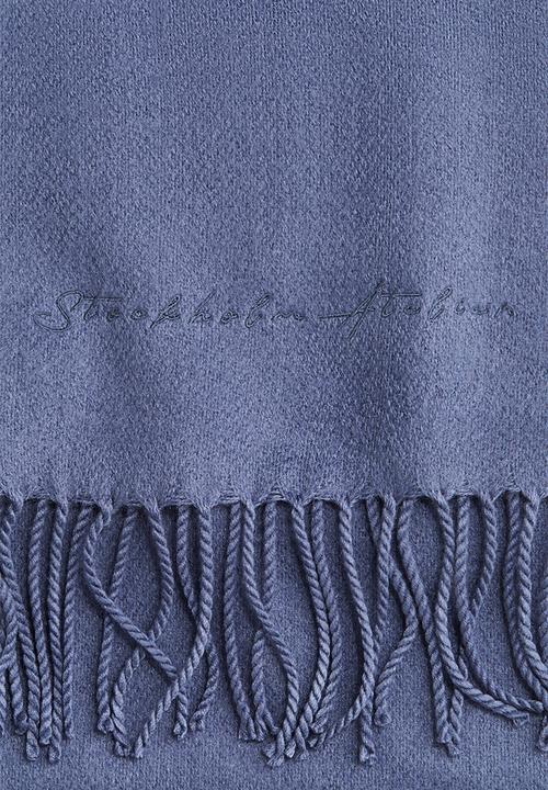 H&M - Woven scarf - dusty blue