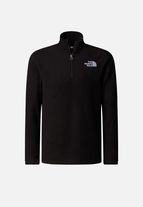 The North Face - Teen Glacier 1/4 Zip Po - Black