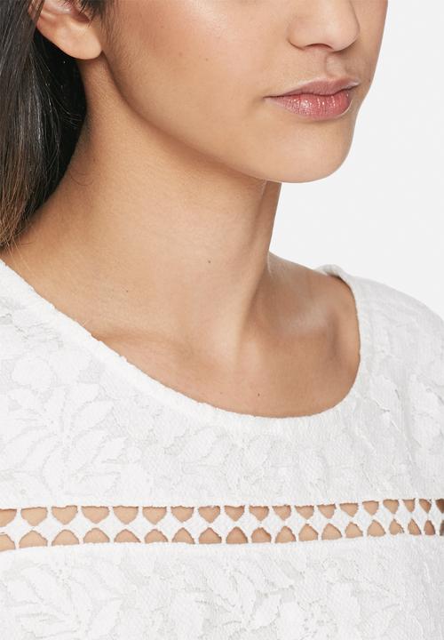 VILA - Bassi lace top