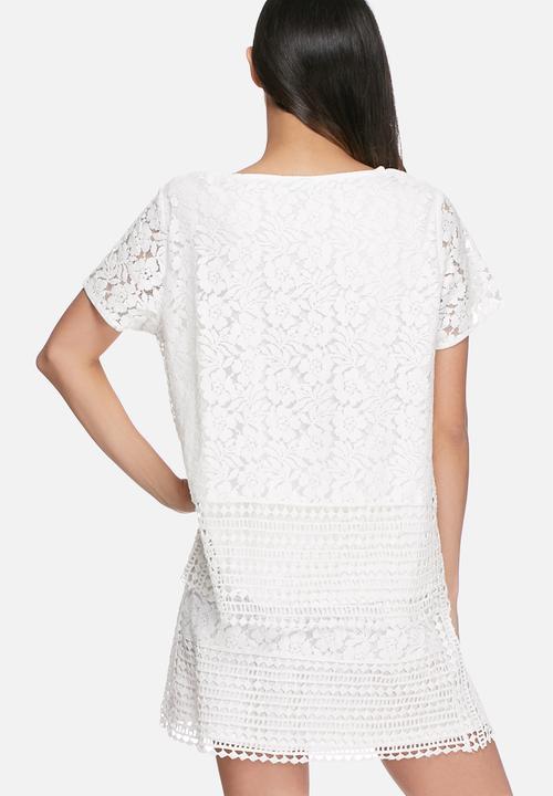 VILA - Bassi lace top
